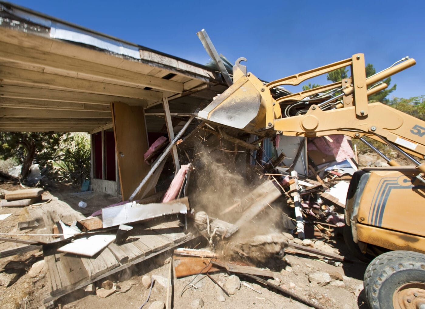 Residential home demolition services in Yukon and OKC by Sooner State Demolition - affordable demolition contractors